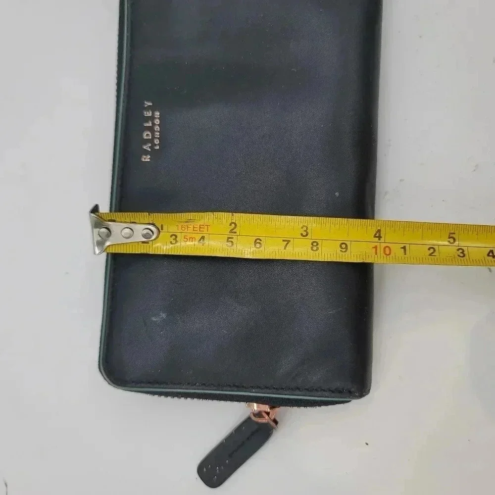 Radley London Women's Wallet Arlington Street Leather Zip Around Black 7.5